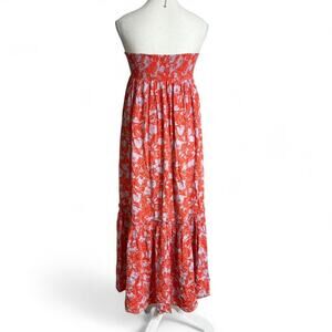Free People Tigerlilly Midi Dress Perfect spring summer dress strapless size XS
